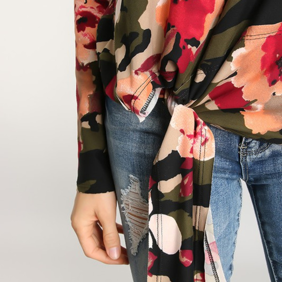 Top Camo & Floral TOP Camouflage - Picture 2 of 3